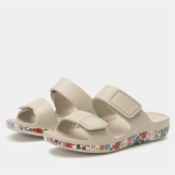 ALEGRIA Orbyt Miami Beach Size 38 Double Strap Lightweight Recovery Slide Sandal - Picture 1 of 14